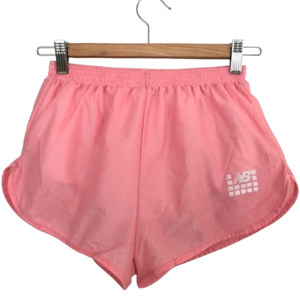 Vintage New Balance Running Shorts Pink Sparkly Athletic Shorts